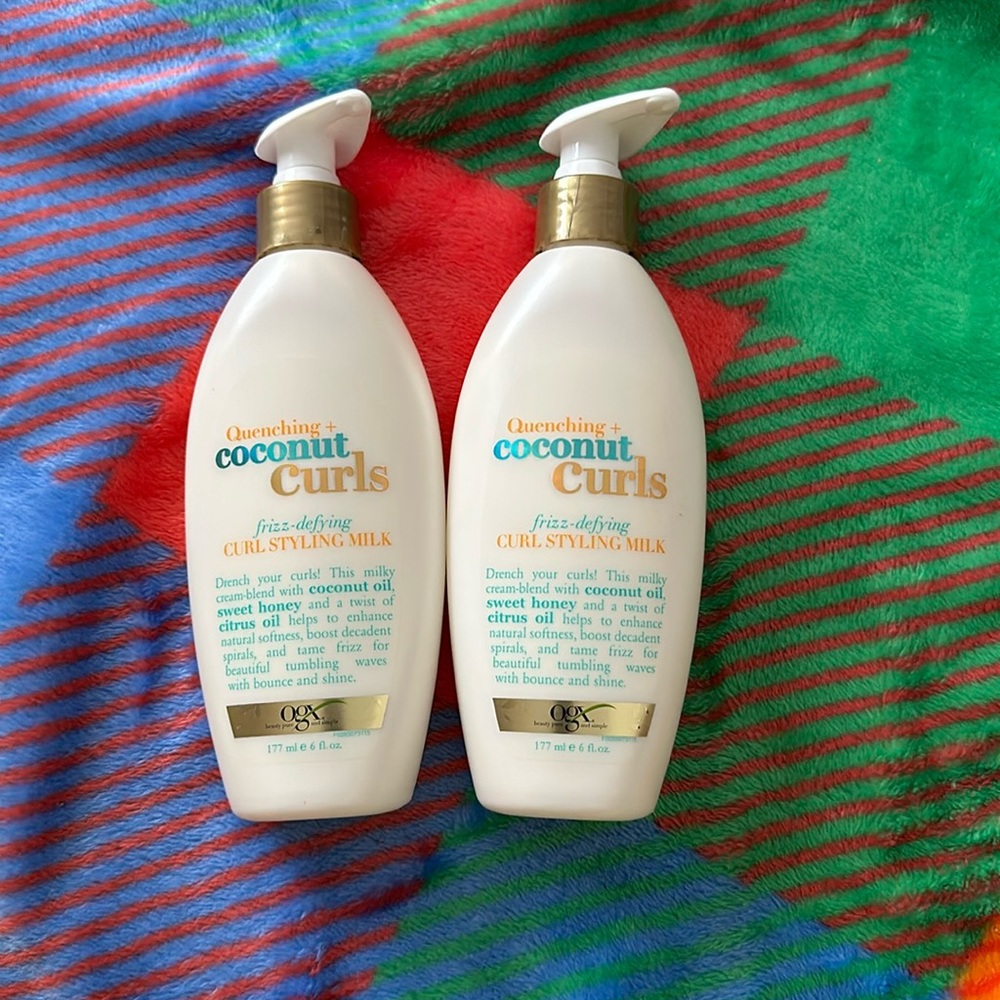 OGX Coconut Curls Frizz Defying Curl Styling Milk